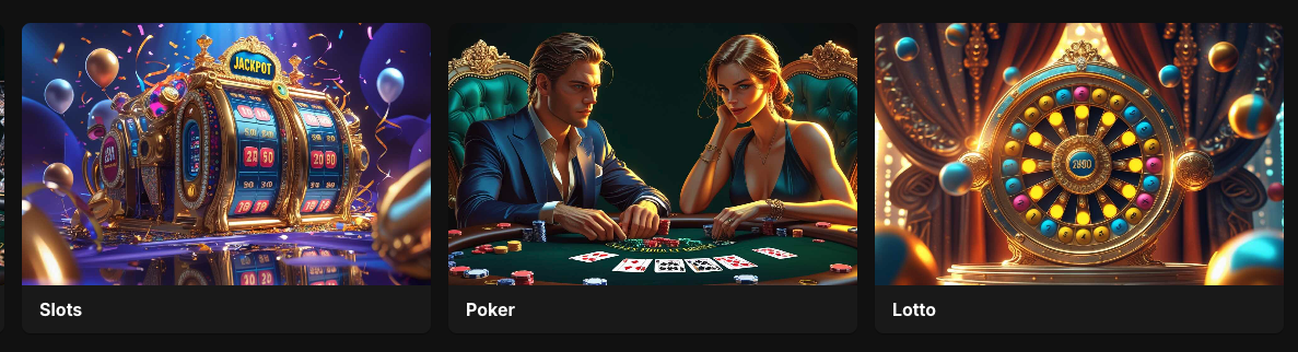 Gamblish - Gaming Platform project screenshot